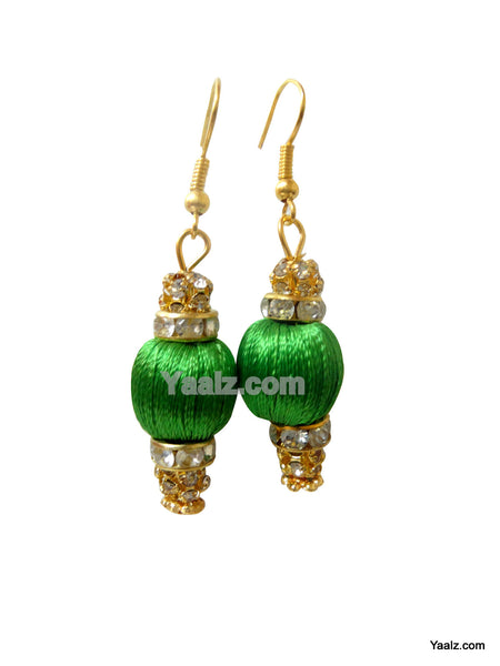 Hand Crafted Fabric Earring | K M HandiCrafts India